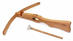 Арбалет из бука со стрелой, ручная работа (ЯиГрушка, AMP-003st)